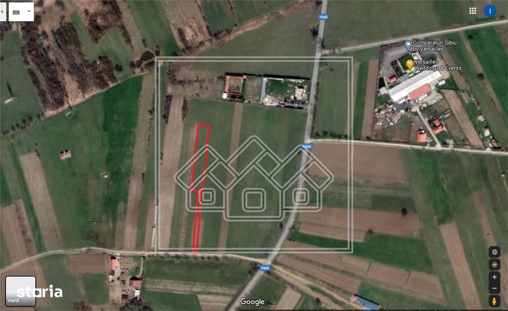 Teren de vanzare in Sibiu - 2999 mp - Padurea Dumbrava