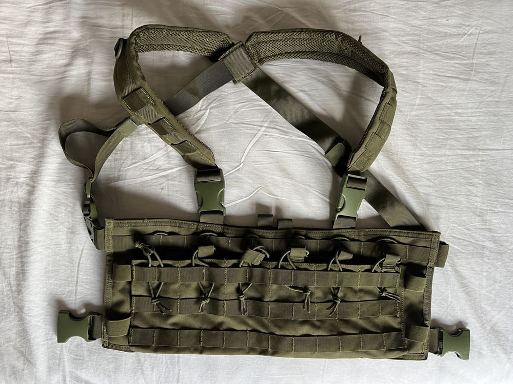 Vesta Tactica OPS Chest Rig Olive Condor + extra 2 Buzunar Cargo