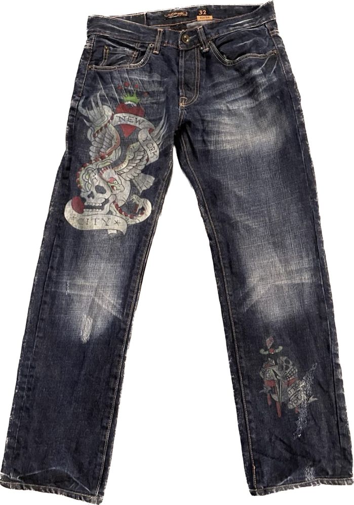Rare ed hardy y2k 2008 jeans