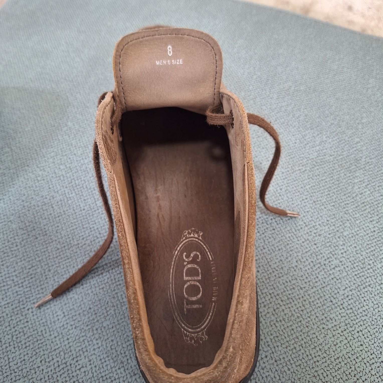 Tod's замшевые кожаные ( Италия)