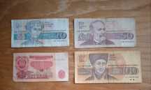 Български стари банкноти 100 лири 1972год.