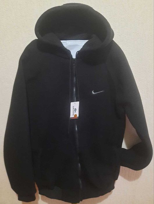 Мужская НОВАЯ Утеплённая+Зимняя КУРТКА/Толстовка размер 58,60,62