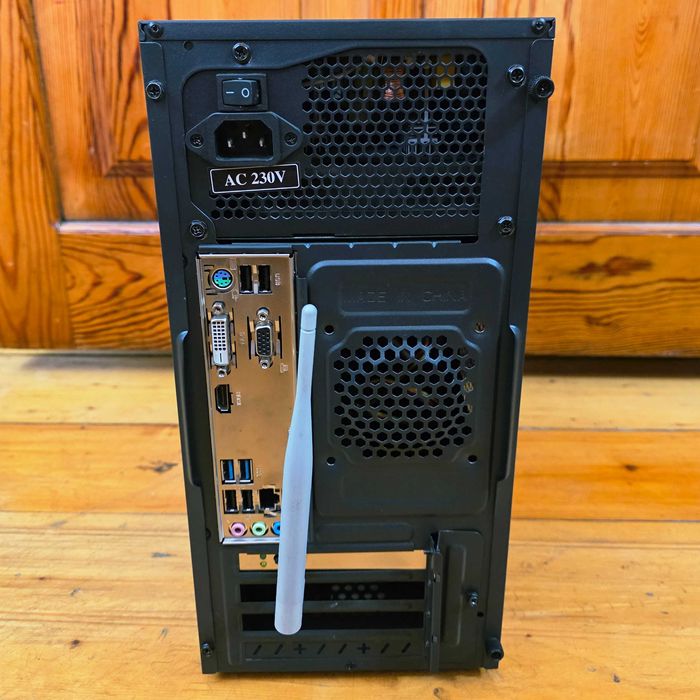 Шустрый компьютер системный блок Core i3-9100/DDR4 8GB/SSD 250GB/WiFi