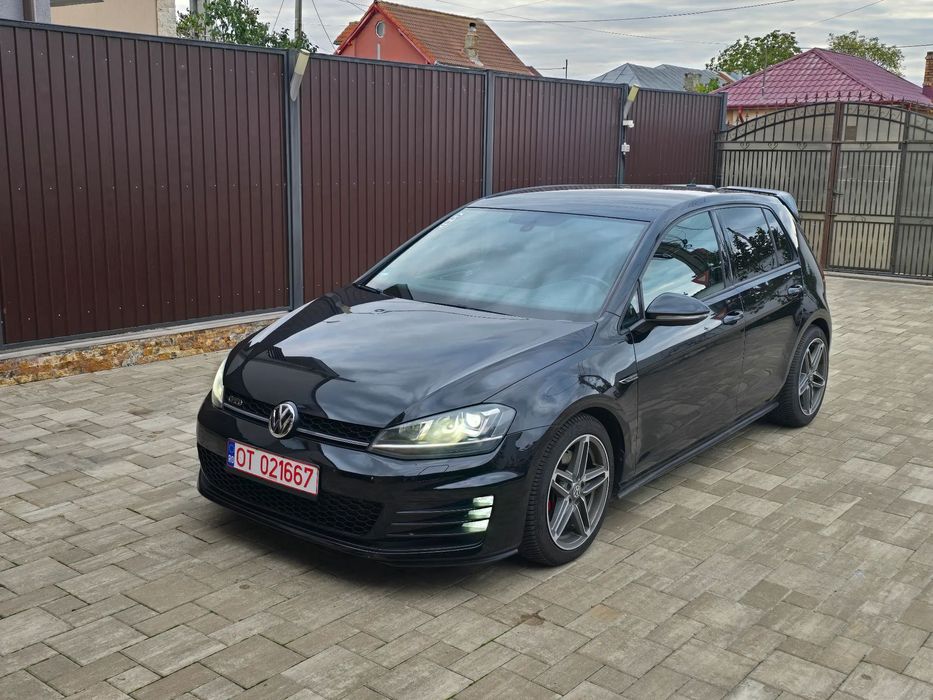 Volkswagen Golf 7 GTD 2.0TDI 184CP EURO 6 BI-Xenon Navigatie Mare