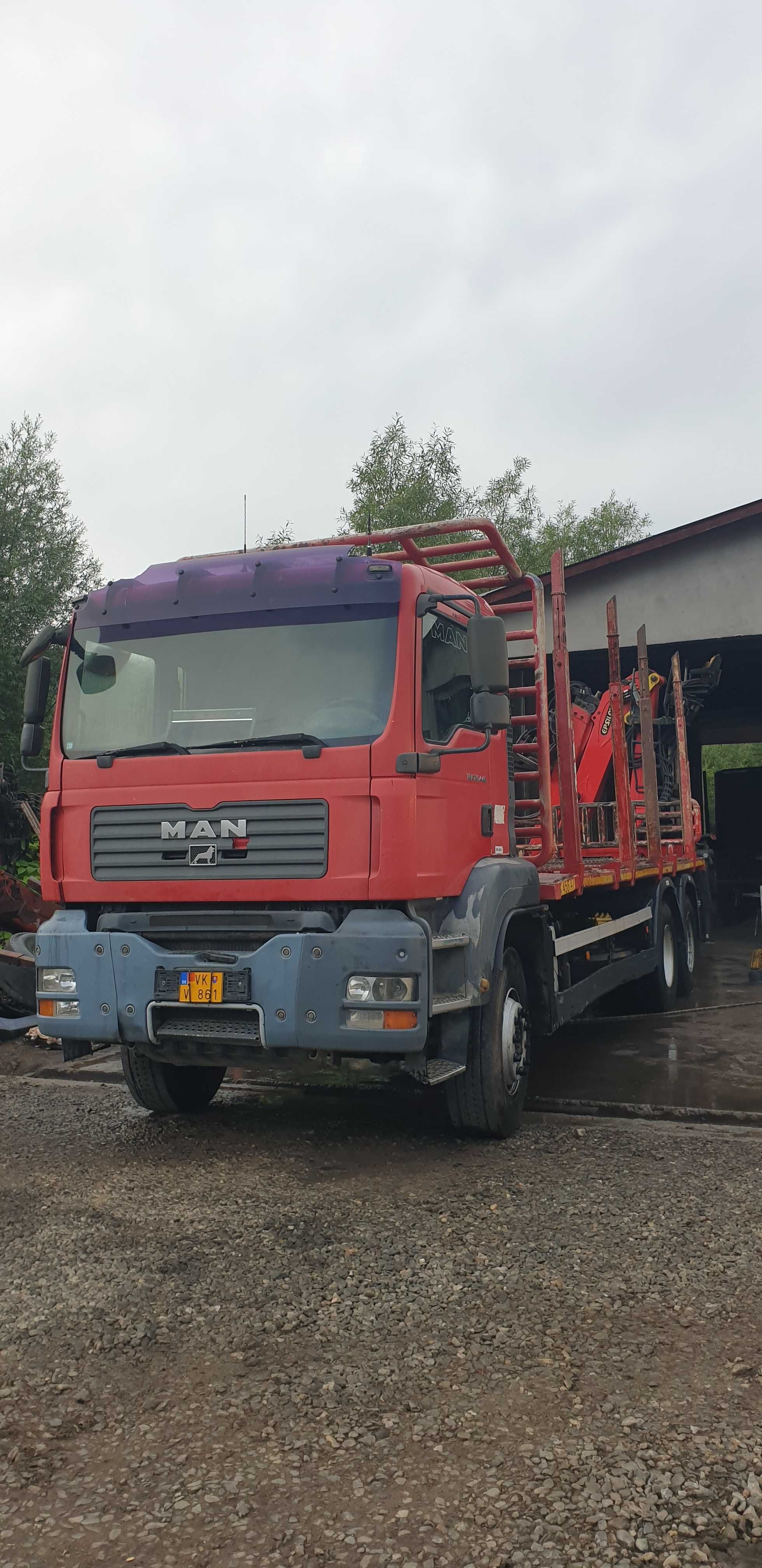 MAN TGA 26.440 Transport lemn,busteni