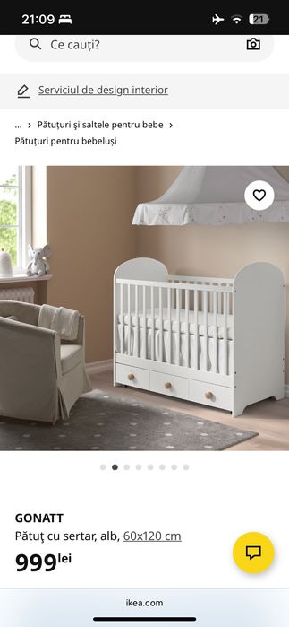 Patut Ikea + saltea