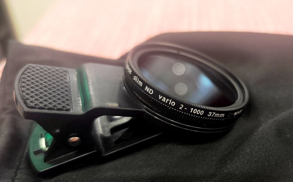 ND филтър за телефон