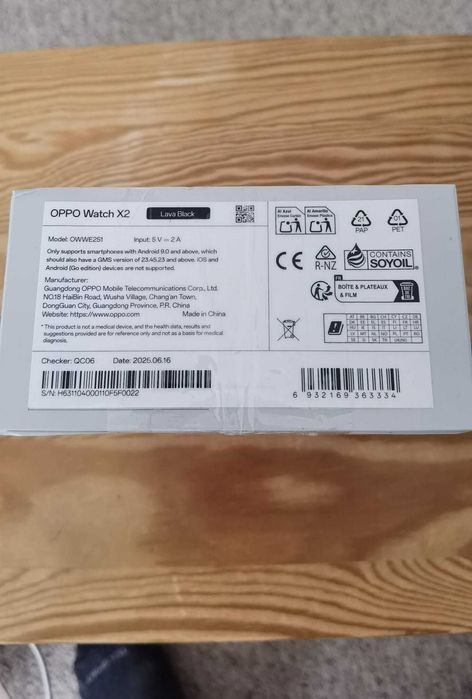 Ceas SmartWatch OPPO Watch X2 - SIGILAT