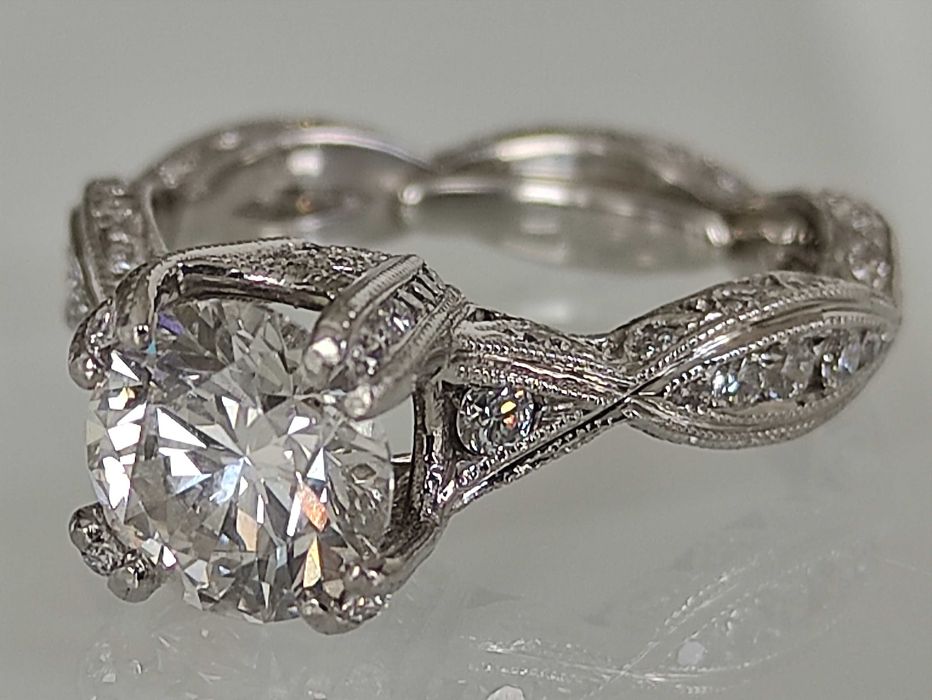 Inel platina si Diamante 3.05ct GIA certified