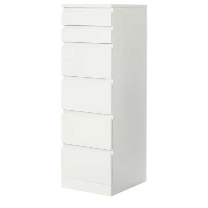 Comoda IKEA MALM cu oglinda 6 sertare