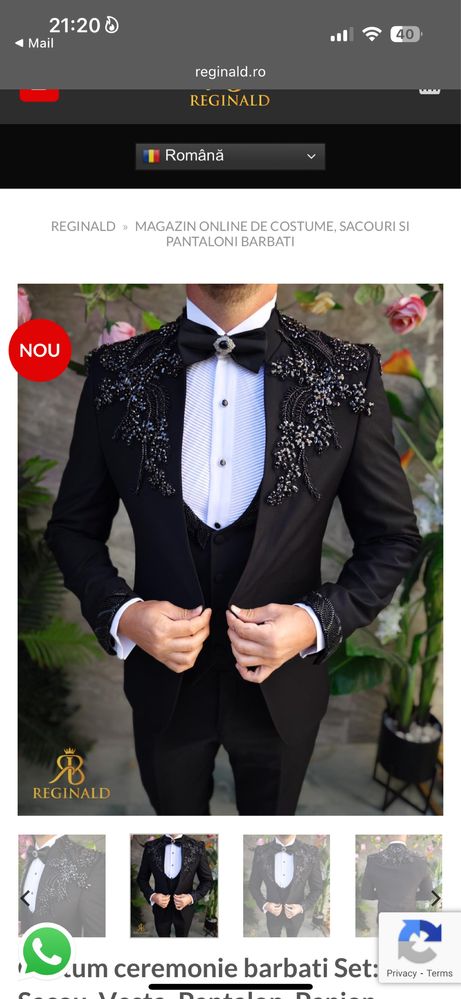 Costum ceremonie barbat 52 L