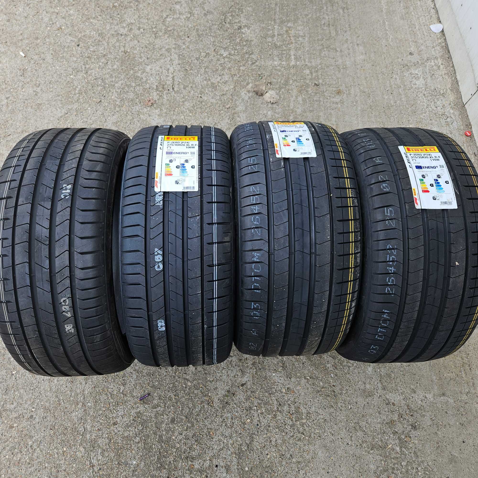 Anvelope vara pentru BMW X5 X6 275/40R20 315/35R20 Pirelli RSC RFT