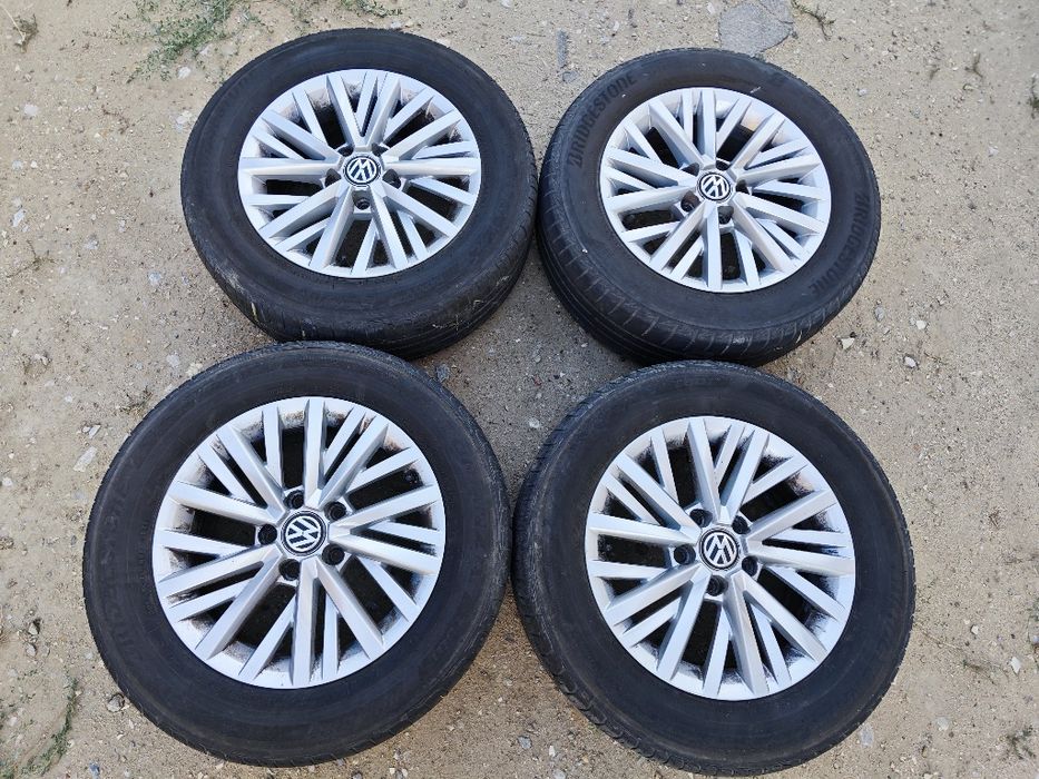 Jante Originale din Aluminiu de Volkswagen Golf, T-Roc, Jetta, pe 16"