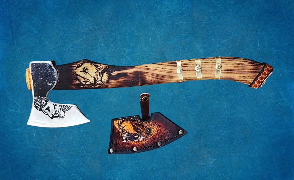 Брадва лъв топор секира къмпинг оборудване лов риболов