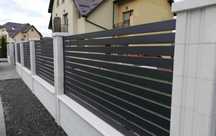 Gardur i din plasa bordurat ,sipca  metalica