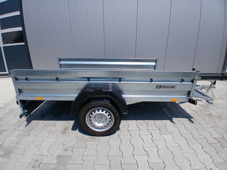 Remorcă basculabila 750kg - ZASLAW 235SU - 2.3 x 1.32 m