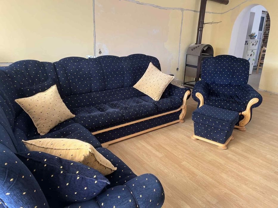 Голям ъглов диван