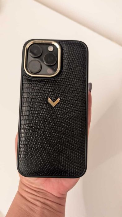 Husa Velante Iphone 15 Pro Max Piele Iguana