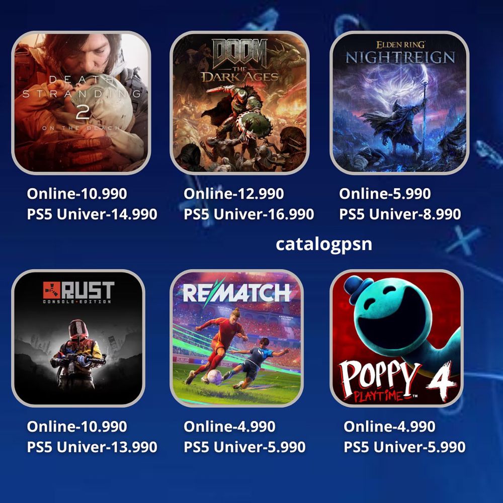 Игры на PS4/PS5