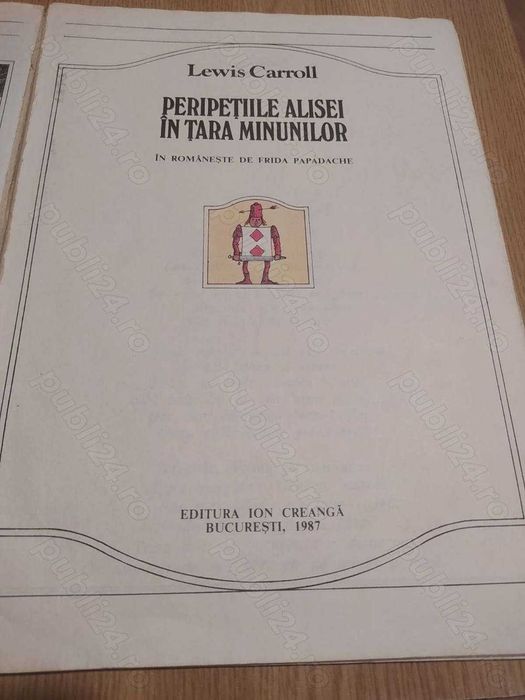 Lewis Carroll - Peripețiile Alisei în Țara Minunilor