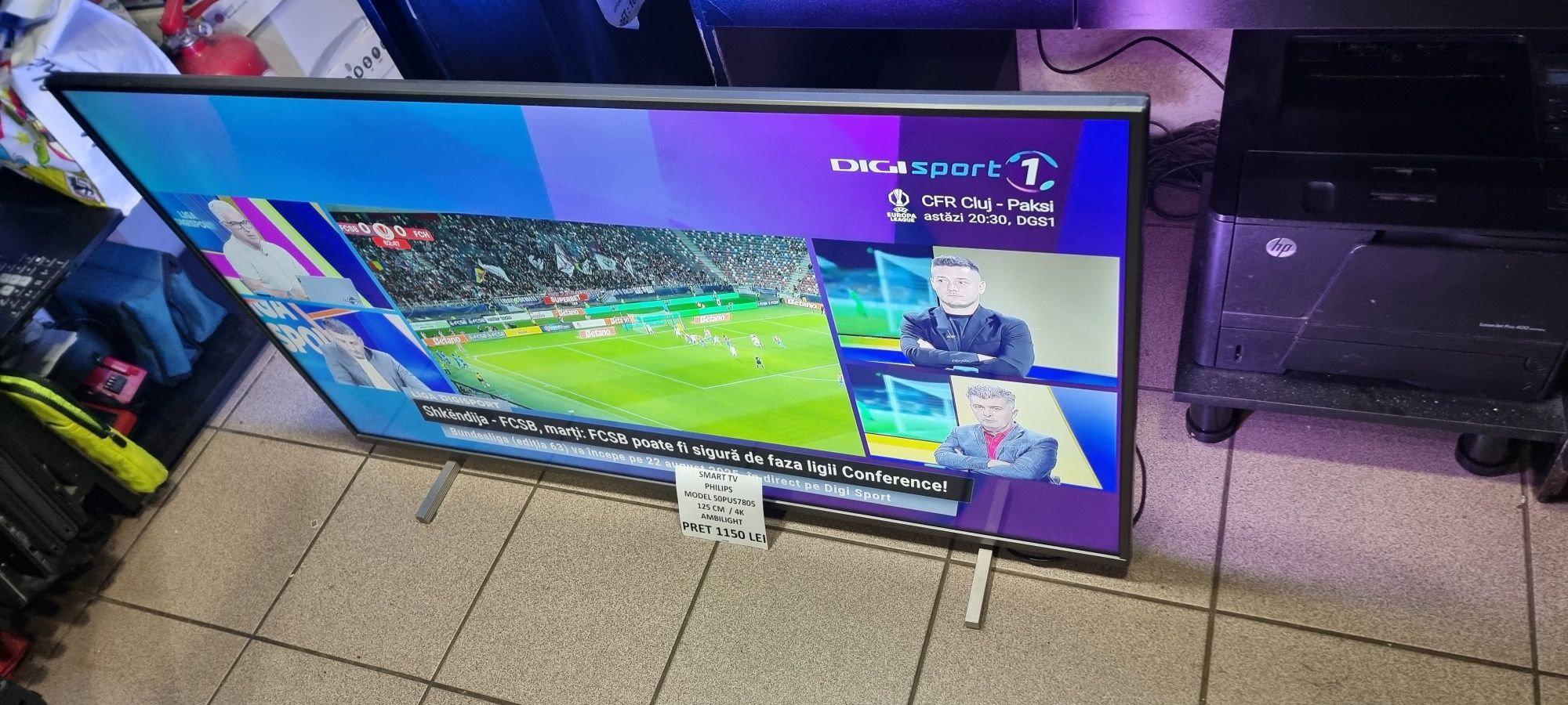 Hope Amanet P6 Smart tv Philips 125 CM Ambilight
