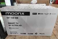 телевизор moonx 43” 50” 55” прошивка канал и доставка бонус