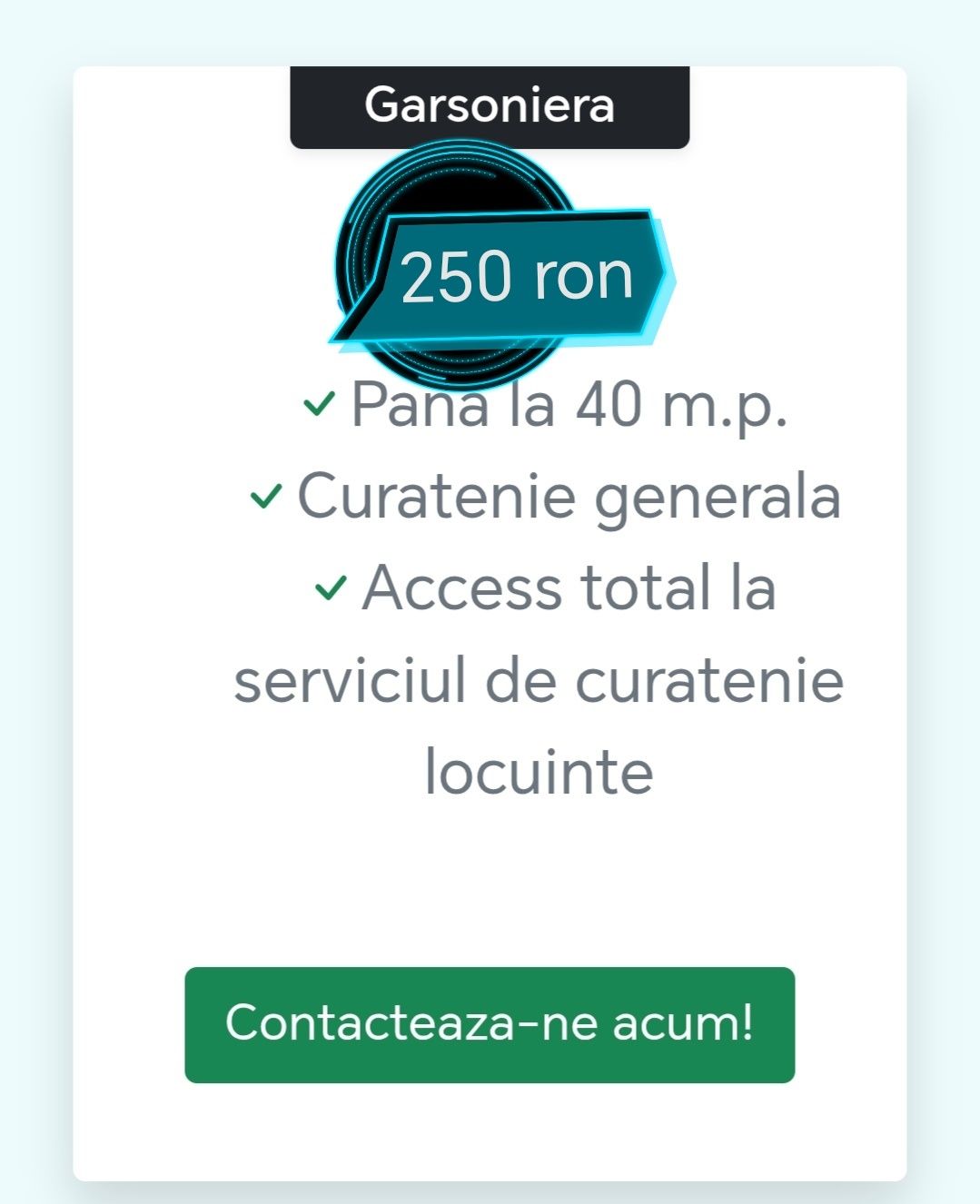 Servicii de curățenie /femeie de servici