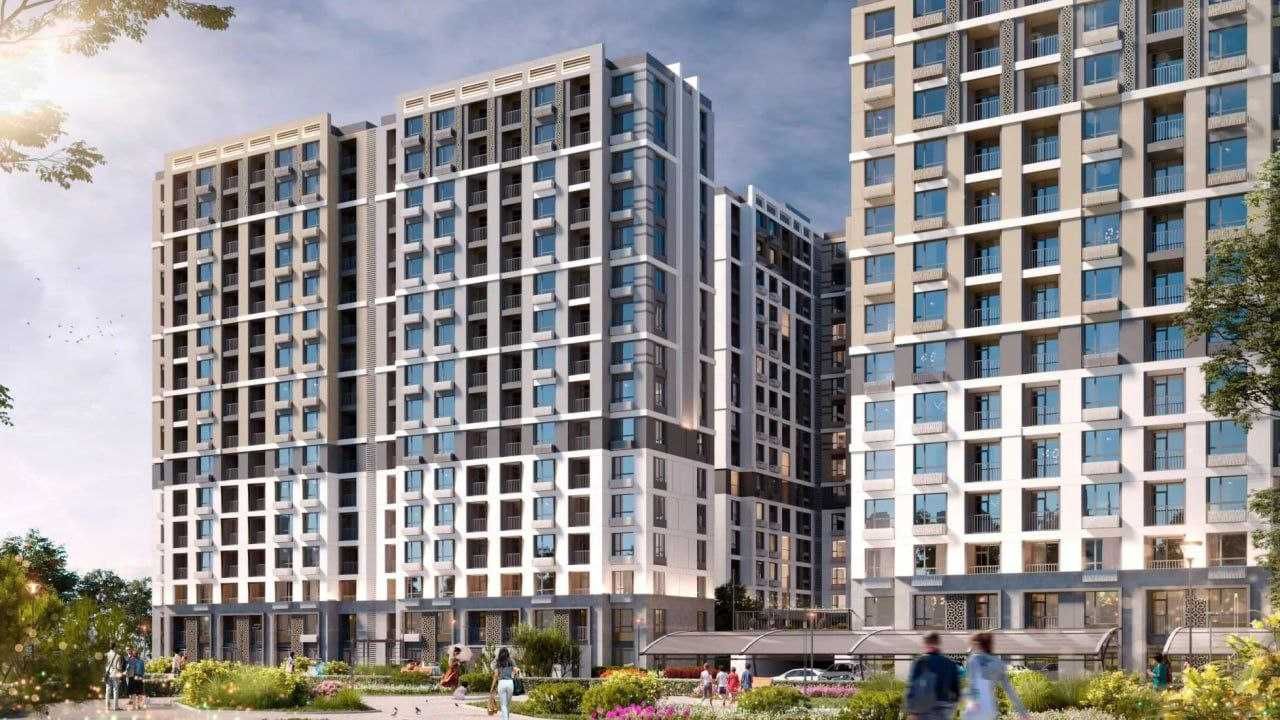 1-комнатная квартира 1/16/16, | 36.36 м² BI "Botanika Saroyi"2-подъезд