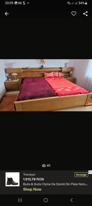 Dormitor adus din Germania