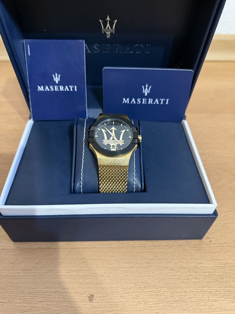 Мъжки Часовник Maserati Potenza Gold