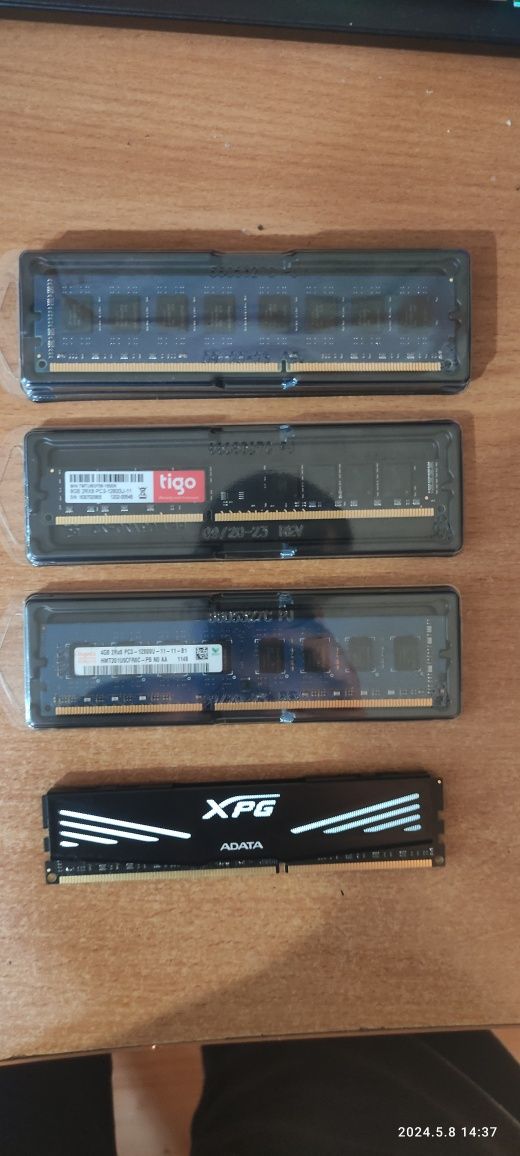 Оперативная память DDR3, LPDDR3, DDR4, DDR4L4,8, разная