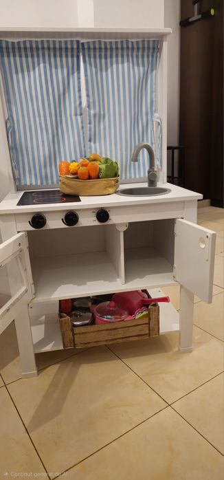 Bucătărie din Lemn pentru Copii - Ideală pentru Micii Bucătari!