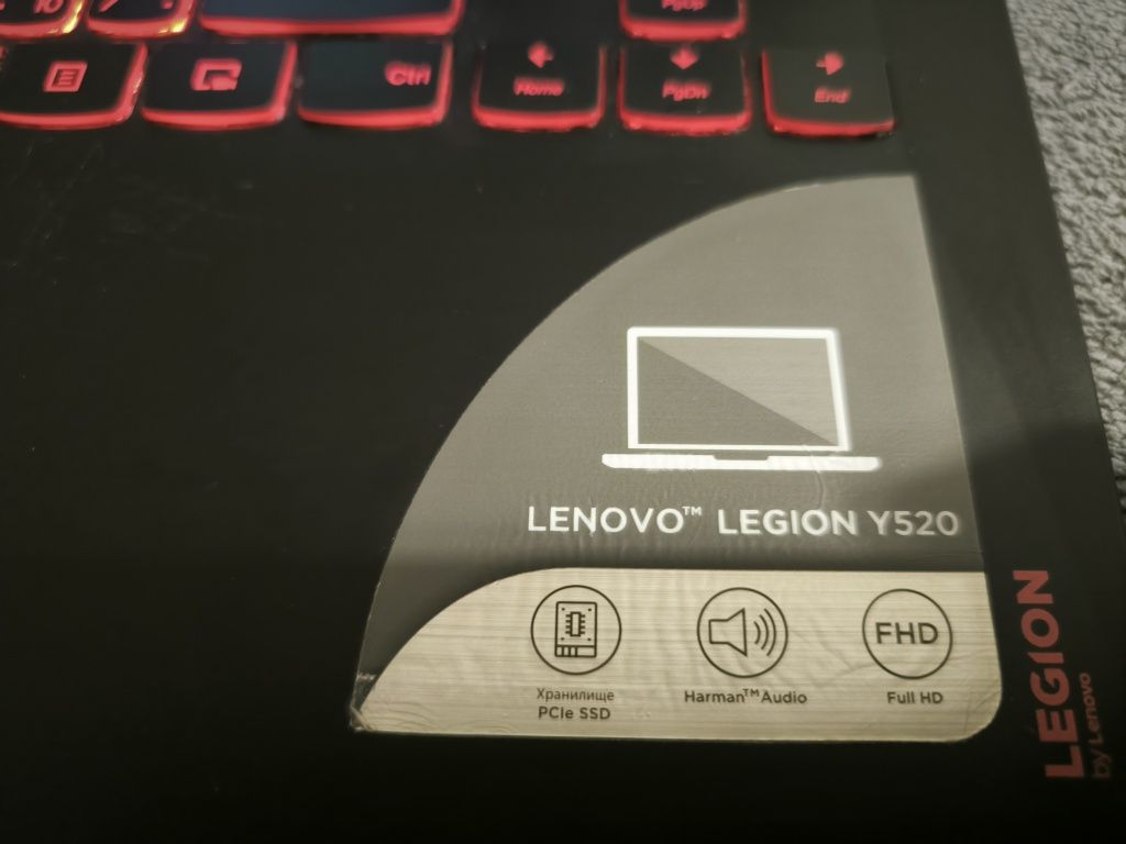 Lenovo Y520 (i5-7300HQ / GTX 1050Ti / 256 SSD + 1 TB HDD)