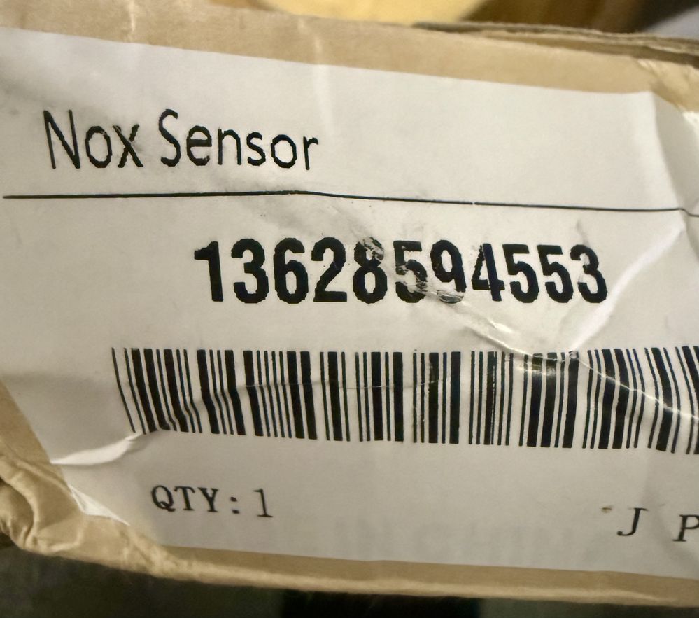 NOX sensor for BMW