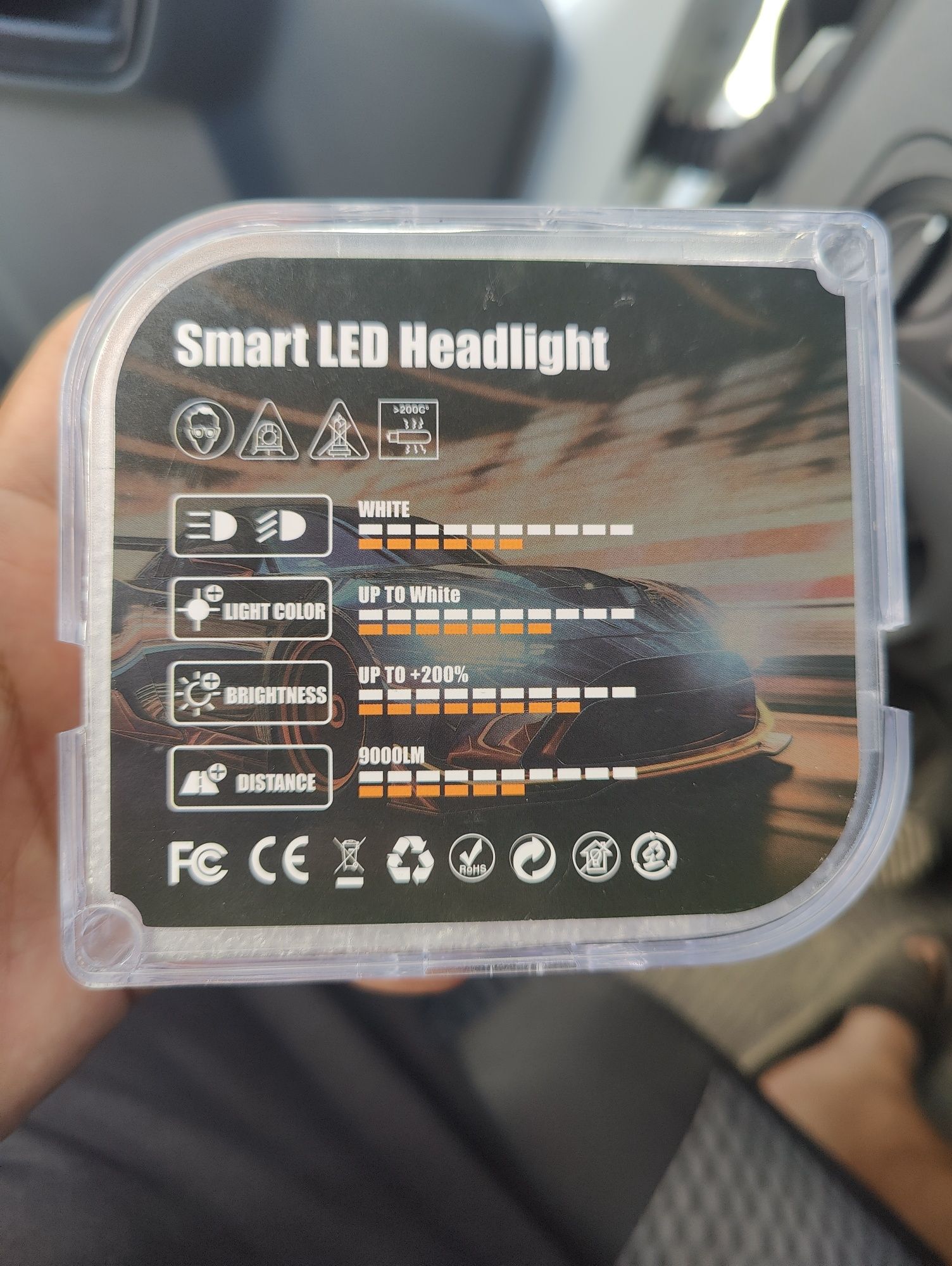 Led h4 сары туси