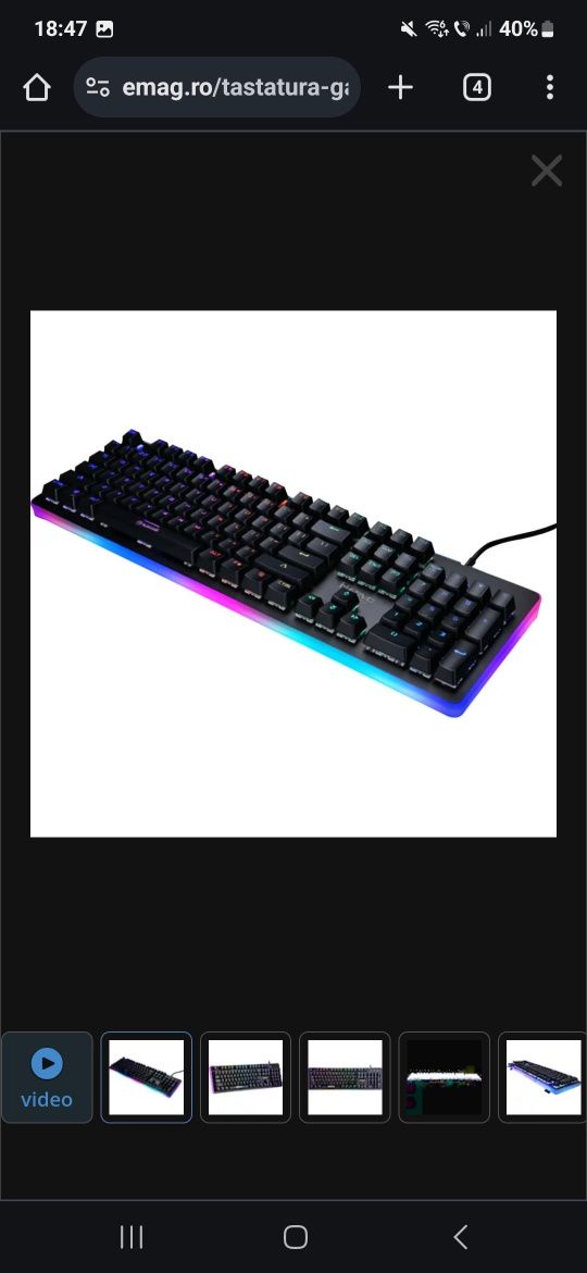 Tastatura gaming Marvo KG954G