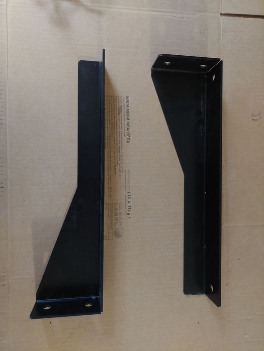 Метални планки за монтаж на плот