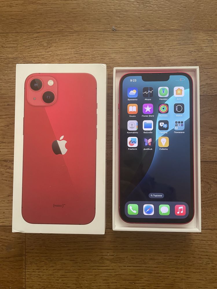 iPhone 13 - Red Products - 128 GB - Без забележки!