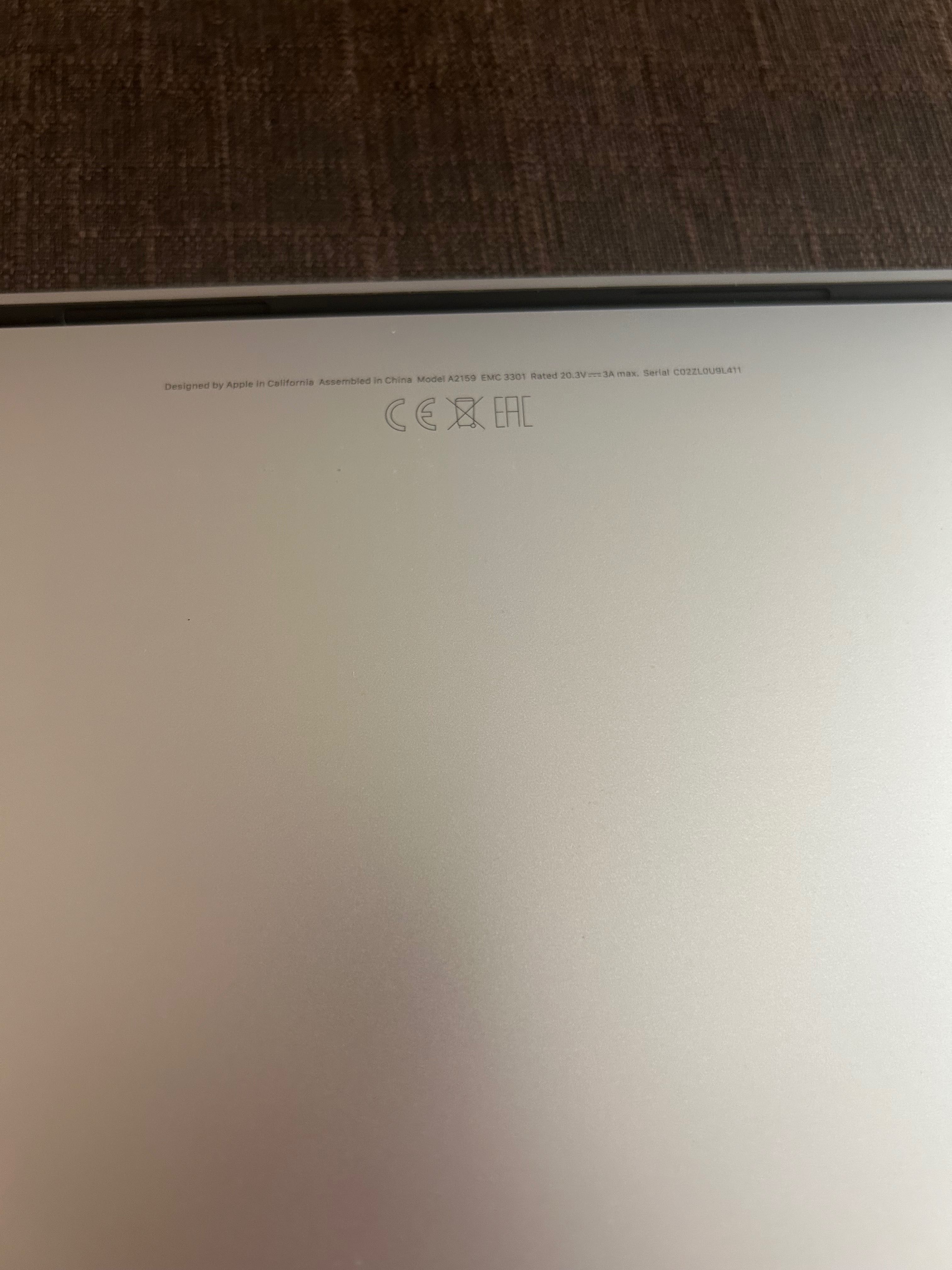 Apple MacBook Pro 13-inch, 2019 Space Gray