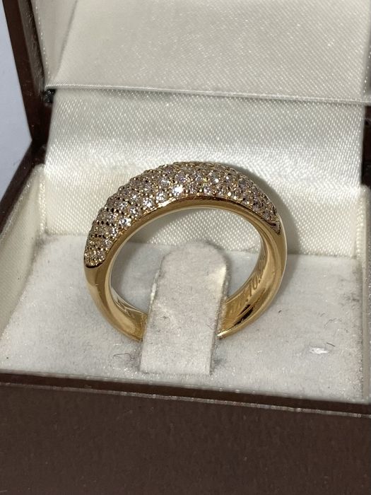 Inel aur 18kt.cu diamante 0.80ct