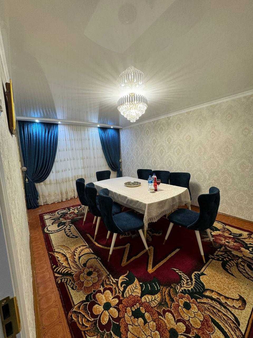 Ижарага/аренда/ rent-оилага ёки 4 та талаба кизга берилади. Нархи 600$