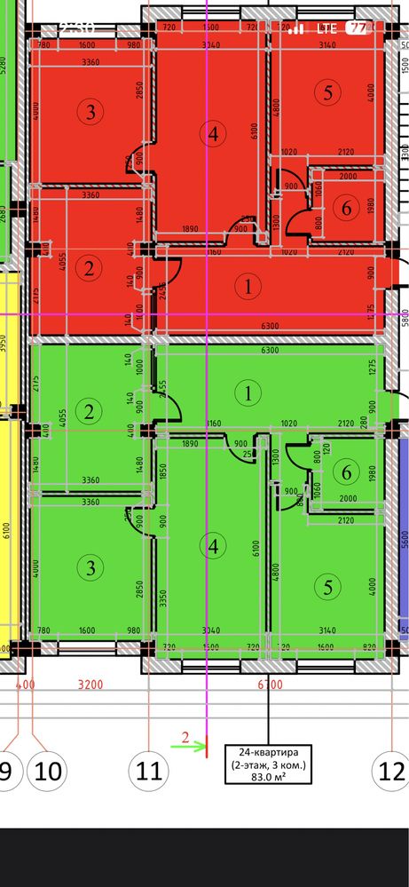 Квартира 83M2