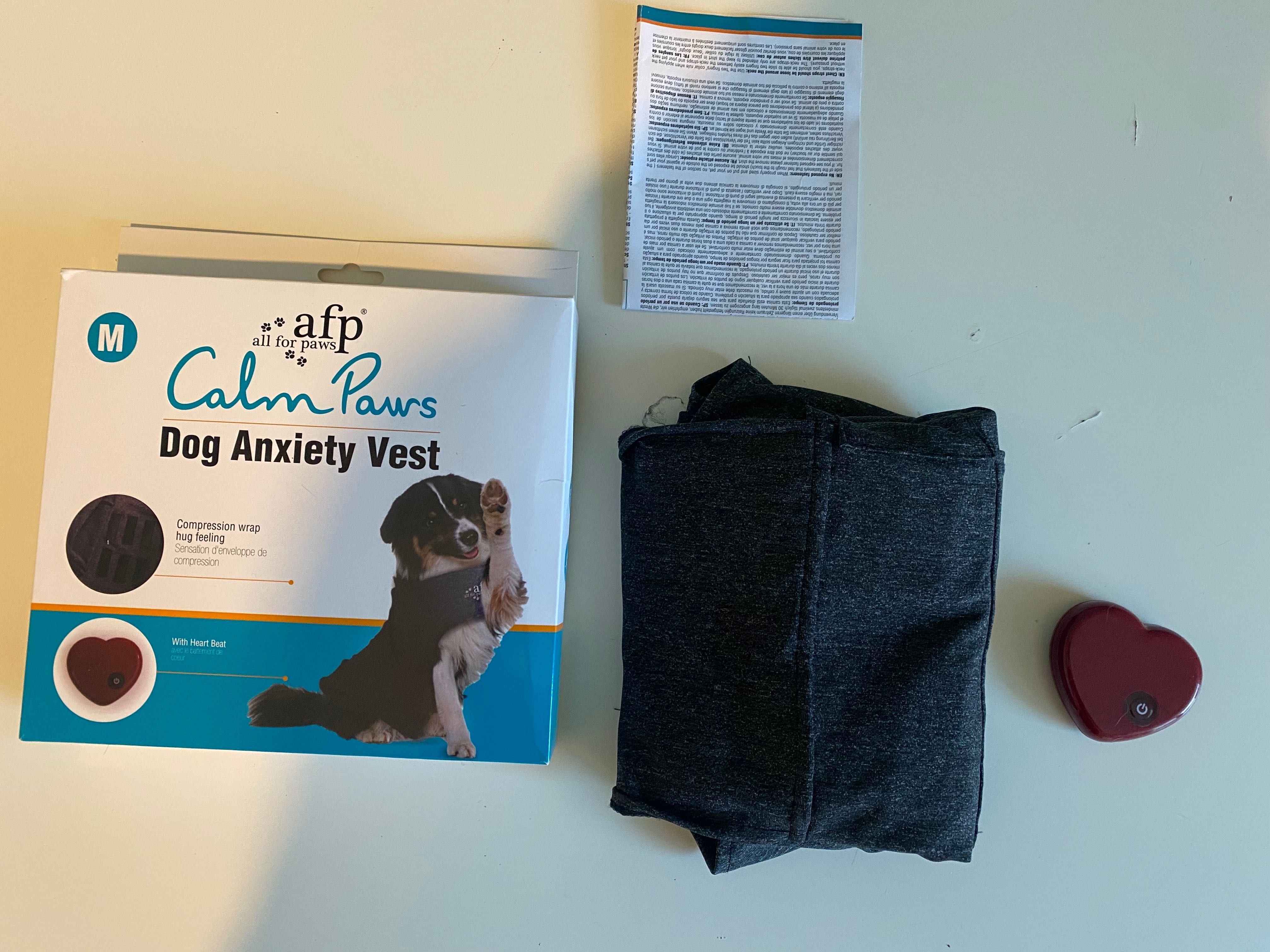 ALL FOR PAWS Calm Paws Vestă anti anxietate pentru câini