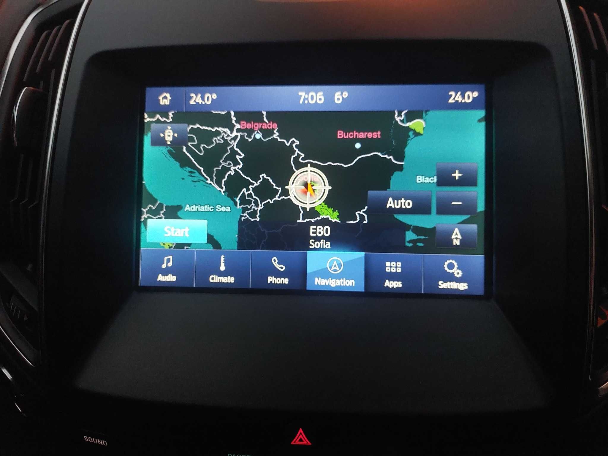 2025 карта за Навигация Форд Ford Sync3 Map Update EuropeTurkey Ъпдейт