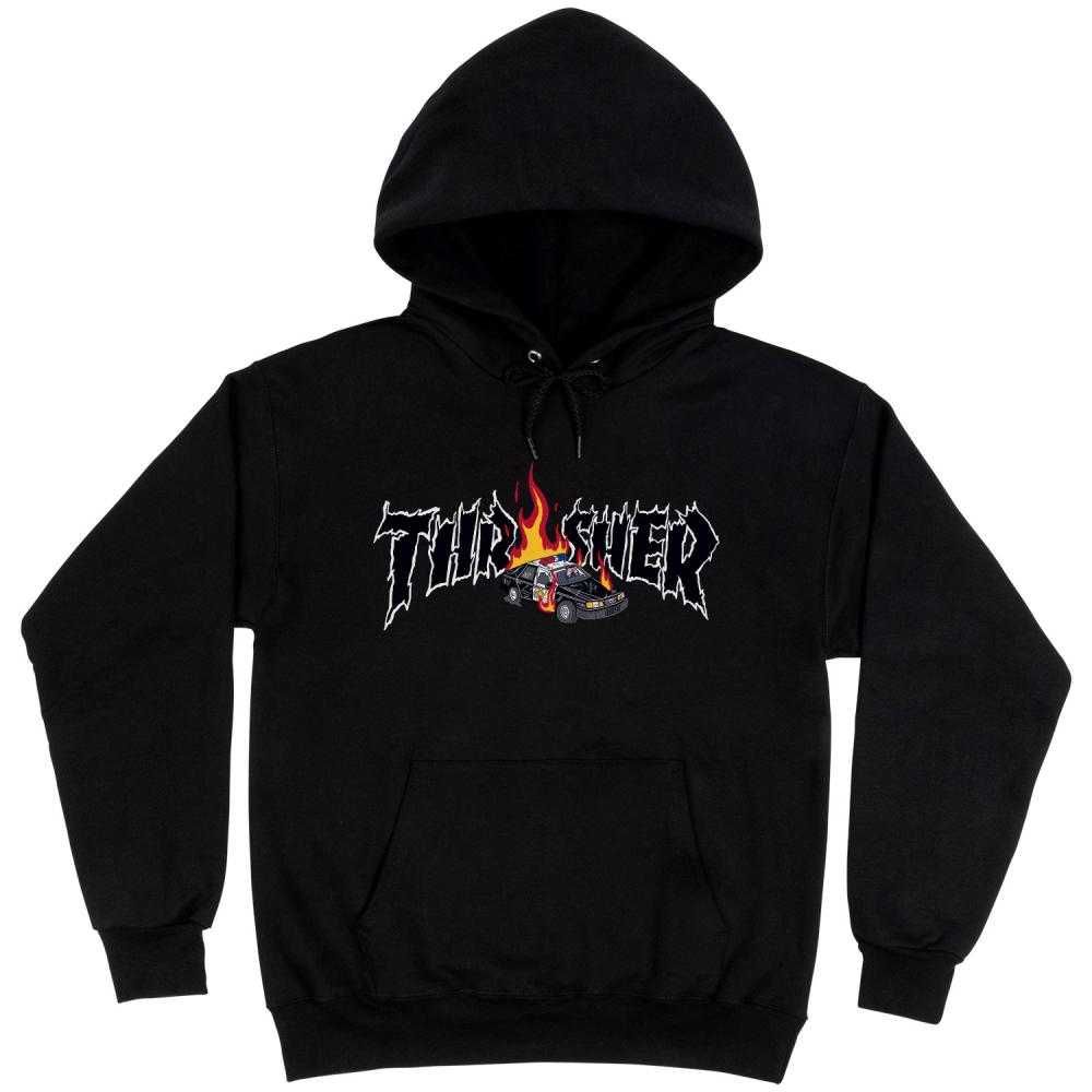 худи Thrasher Hoody COP CAR рамер L скейтборд