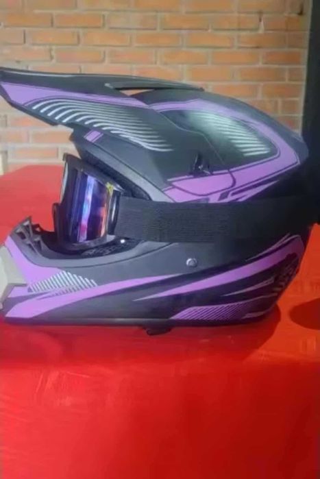 Casti moto off road/atv/enduro   +ochelari cadou