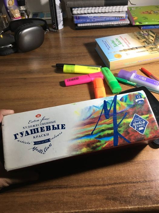 Краска гуаш гуаш для ткани гуашь мастер класс акрил