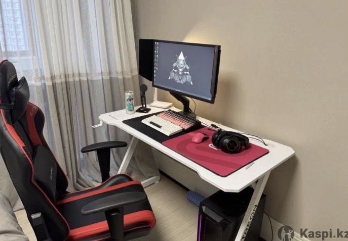 игровой компьютер полный комплект + стол и кресло