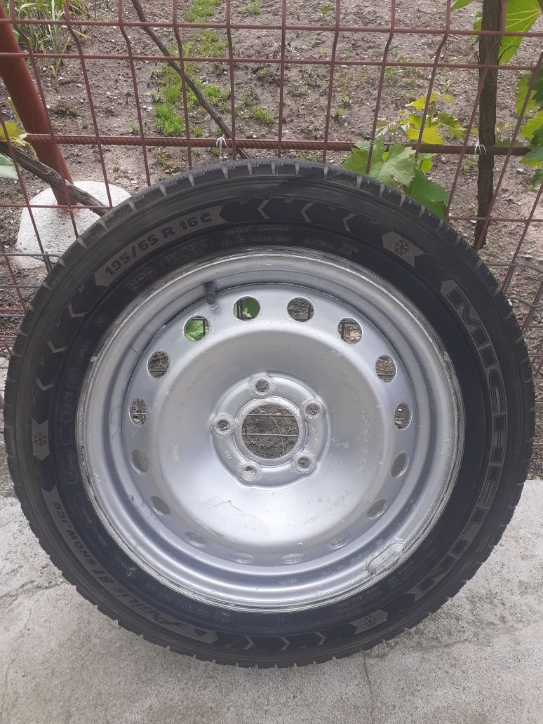 Rezervă dubă  MICHELIN 195/65 R 16 C  mixte