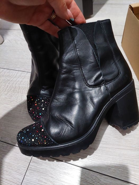 Ghete piele naturala